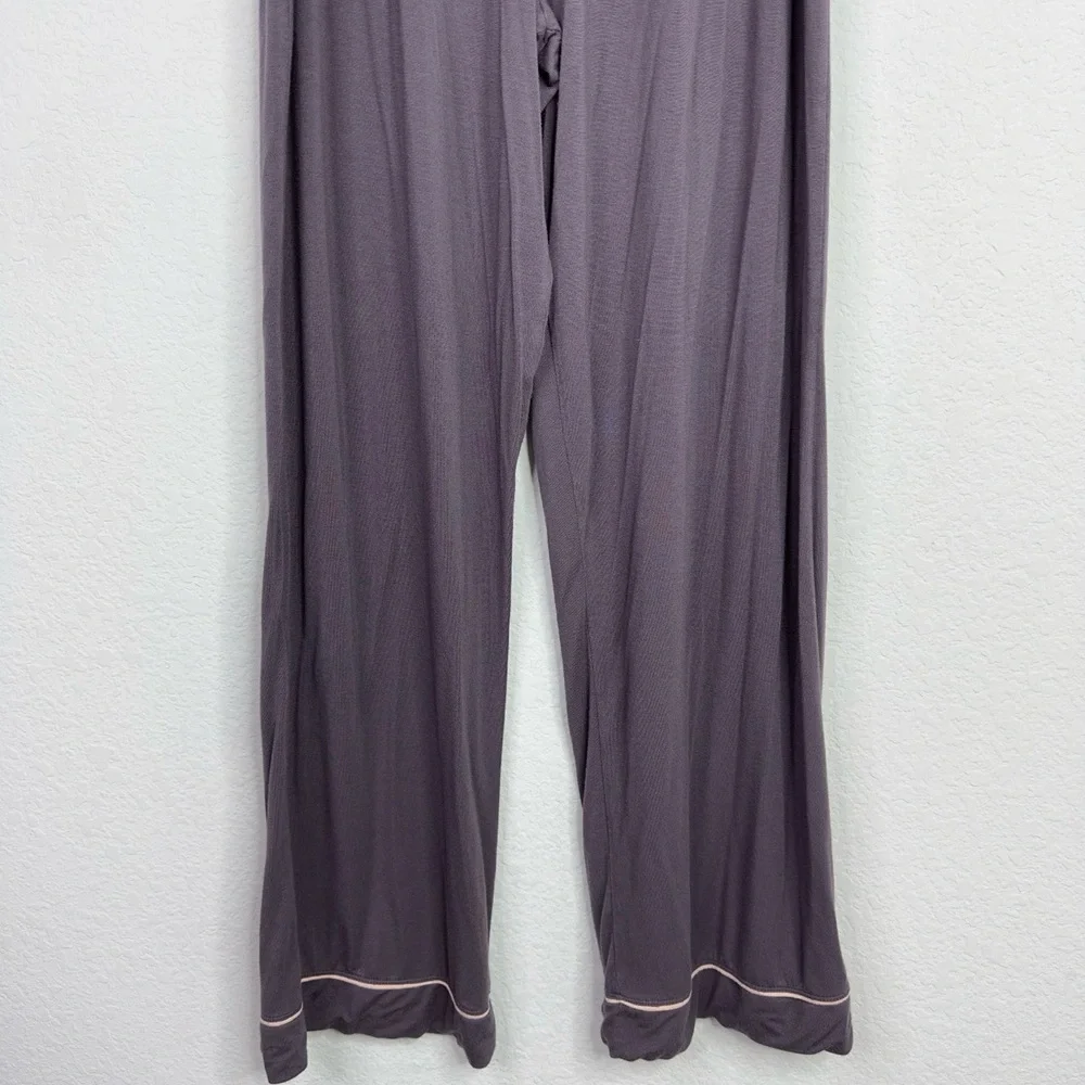 Eberjey Pajama‎ Pants Womens XL Purple Modal Sleepwear Relaxed Flowy Lounge Cozy